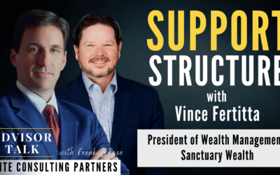 Ep.125: Support Structure with Vince Fertitta, President of Wealth Management, Sanctuary Wealth     