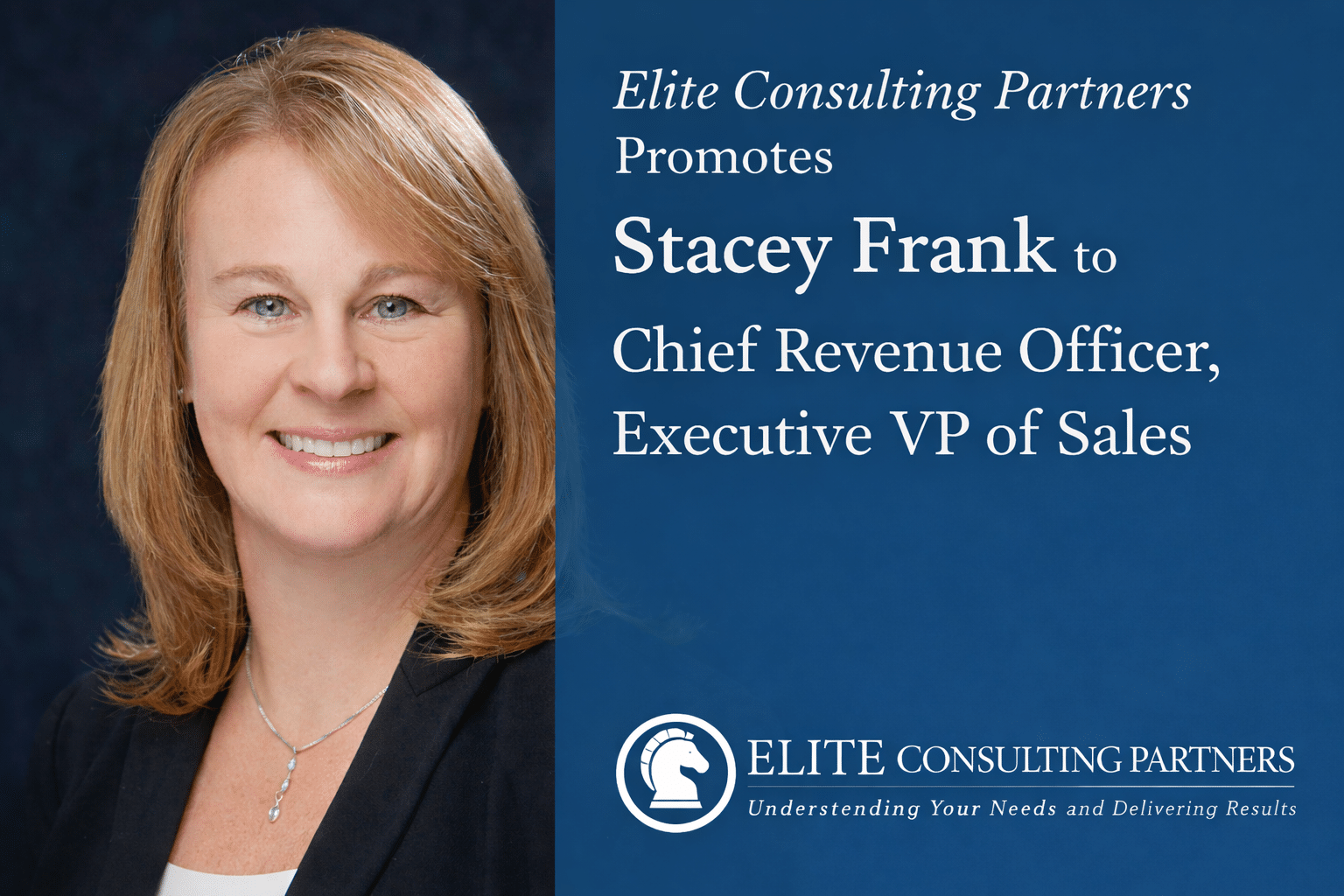 Elite Consulting Partners promotes Stacey Frank to Chief Revenue Officer