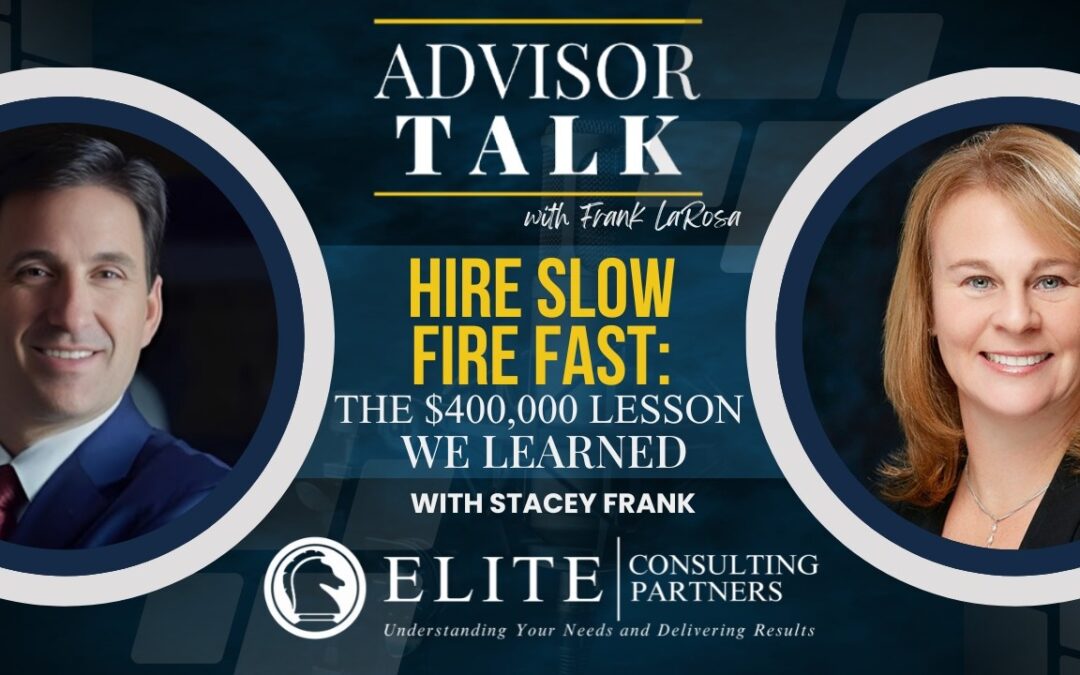 283: Hire Slow Fire Fast: The $400,000 Lesson We Learned